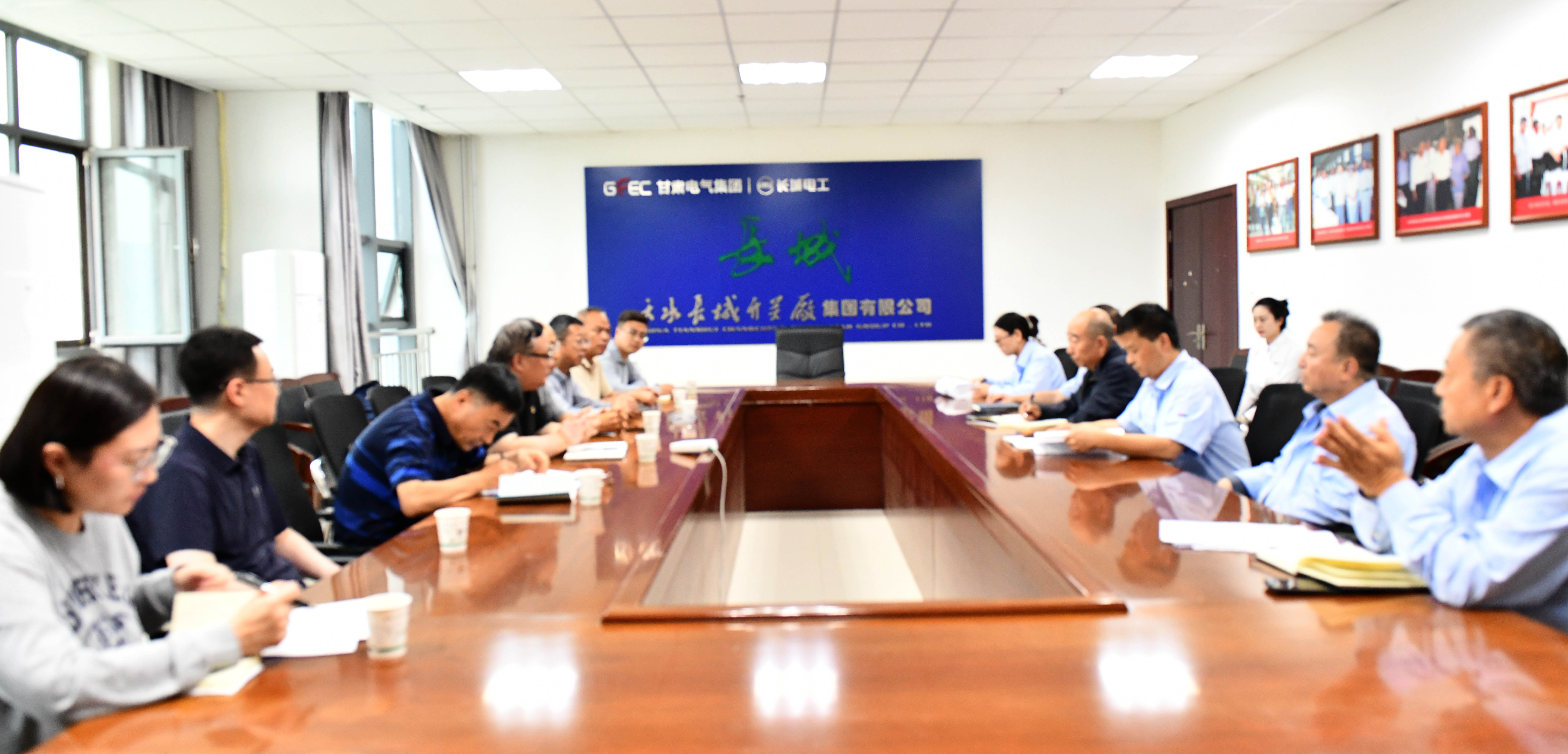 國(guó)家開發(fā)銀行甘肅省分行來長(zhǎng)開廠集團(tuán)走訪調(diào)研